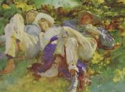 John Singer Sargent The Siesta oil painting reproduction